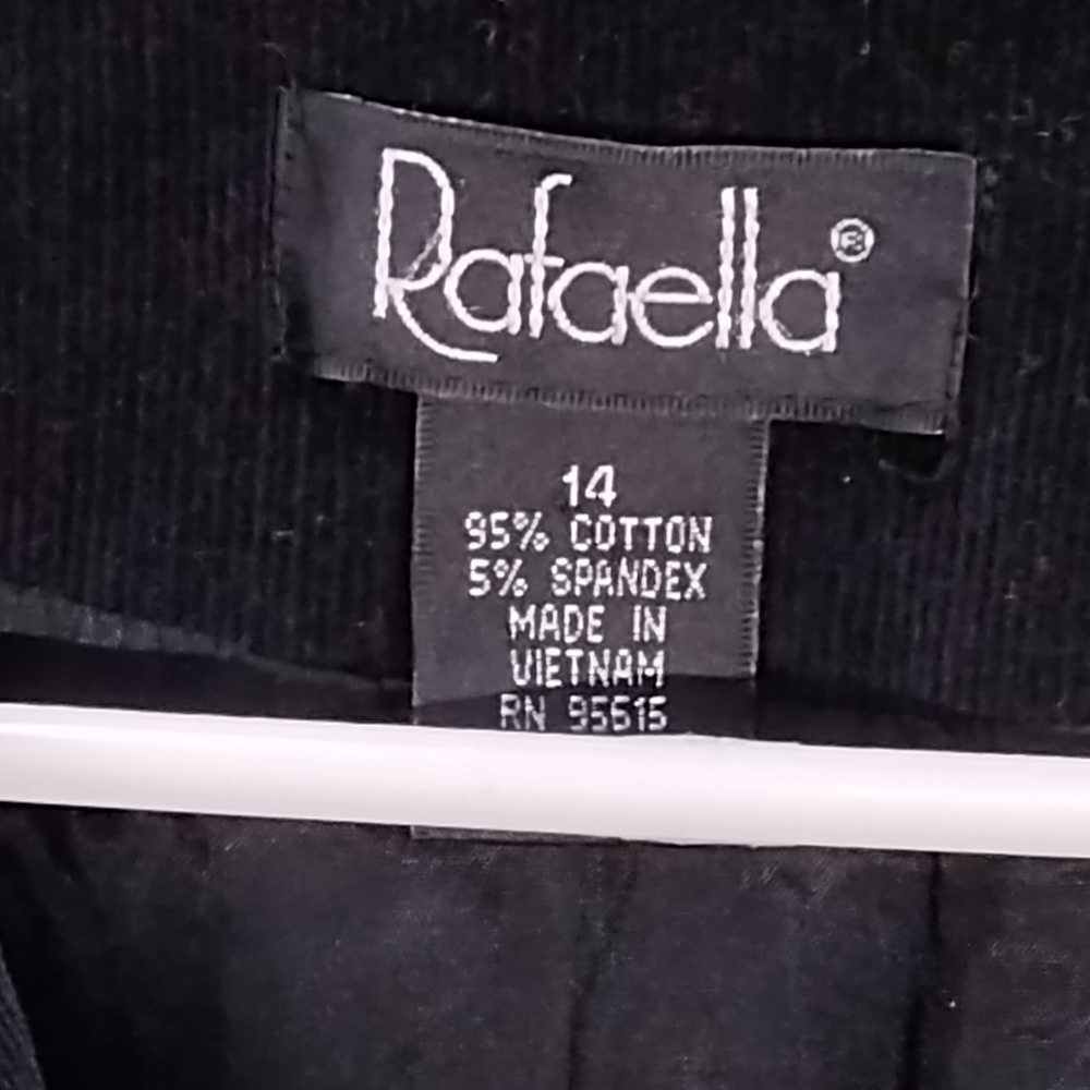 Black Velour Women's Jacket - Picture 2 of 8